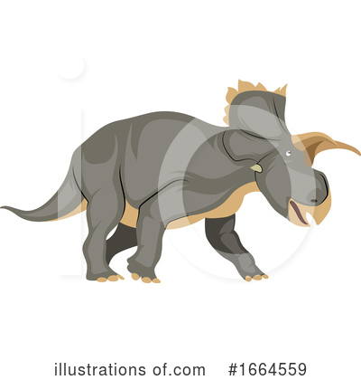 Royalty-Free (RF) Dinosaur Clipart Illustration by Morphart Creations - Stock Sample #1664559