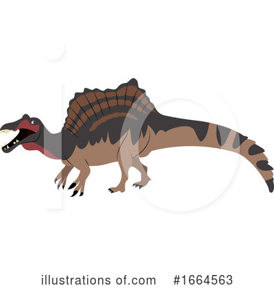 Royalty-Free (RF) Dinosaur Clipart Illustration by Morphart Creations - Stock Sample #1664563