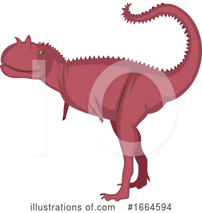 Royalty-Free (RF) Dinosaur Clipart Illustration by Morphart Creations - Stock Sample #1664594