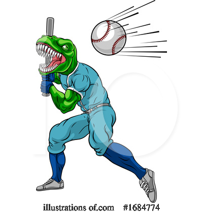 Baseball Player Clipart #1684774 by AtStockIllustration