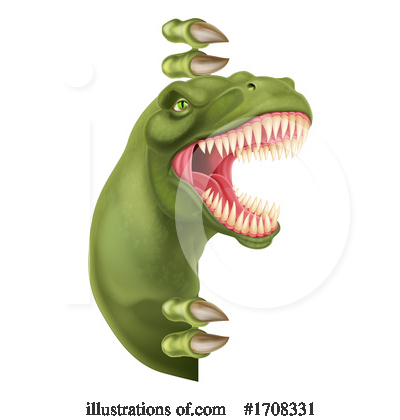 Royalty-Free (RF) Dinosaur Clipart Illustration by AtStockIllustration - Stock Sample #1708331