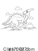 Dinosaur Clipart #1709273 by BNP Design Studio