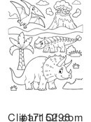 Dinosaur Clipart #1715298 by visekart