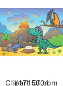 Dinosaur Clipart #1715304 by visekart