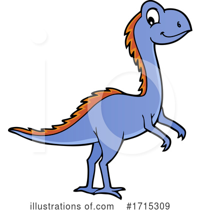 Royalty-Free (RF) Dinosaur Clipart Illustration by visekart - Stock Sample #1715309