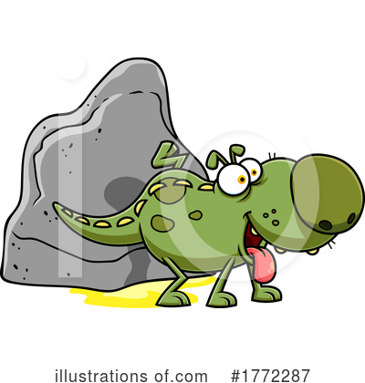 Royalty-Free (RF) Dinosaur Clipart Illustration by Hit Toon - Stock Sample #1772287
