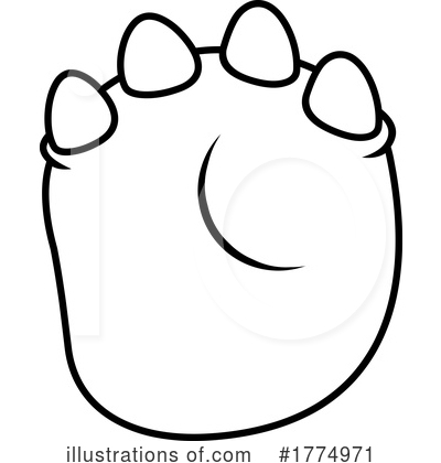 Foot Clipart #1774971 by Hit Toon