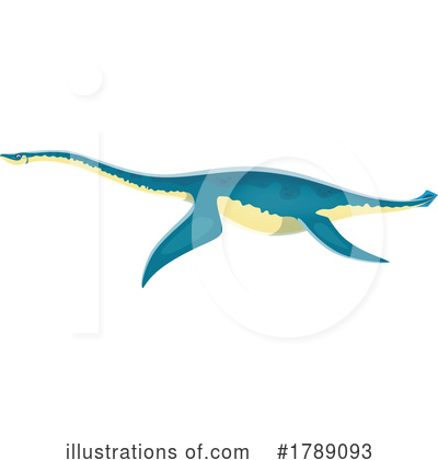 Plesiosaur Clipart #1789093 by Vector Tradition SM