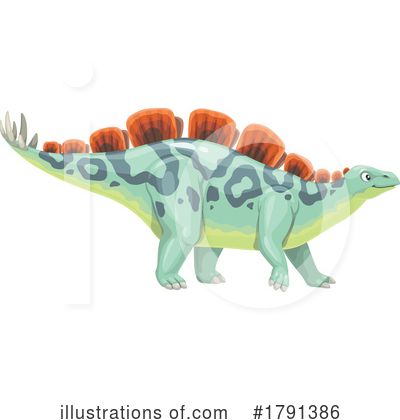 Royalty-Free (RF) Dinosaur Clipart Illustration by Vector Tradition SM - Stock Sample #1791386