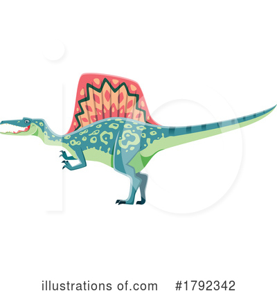 Spinosaurus Clipart #1792342 by Vector Tradition SM