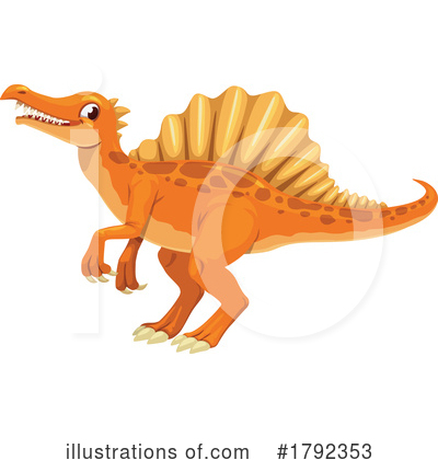 Spinosaurus Clipart #1792353 by Vector Tradition SM