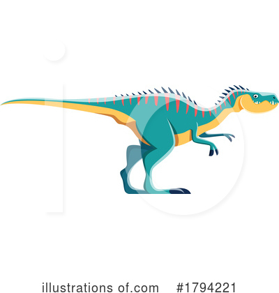 Royalty-Free (RF) Dinosaur Clipart Illustration by Vector Tradition SM - Stock Sample #1794221
