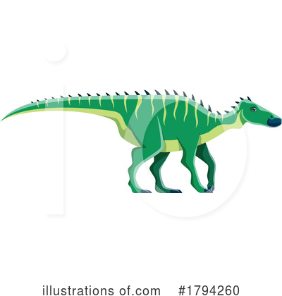 Royalty-Free (RF) Dinosaur Clipart Illustration by Vector Tradition SM - Stock Sample #1794260