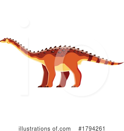 Royalty-Free (RF) Dinosaur Clipart Illustration by Vector Tradition SM - Stock Sample #1794261