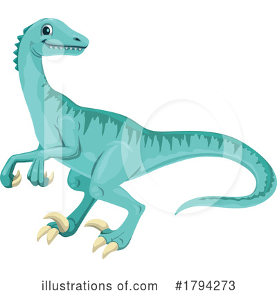 Royalty-Free (RF) Dinosaur Clipart Illustration by Vector Tradition SM - Stock Sample #1794273