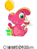 Dinosaur Clipart #1802405 by Hit Toon