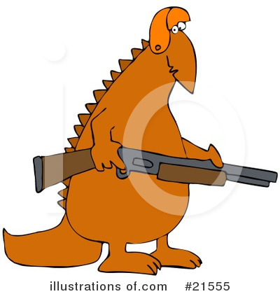 Royalty-Free (RF) Dinosaur Clipart Illustration by djart - Stock Sample #21555