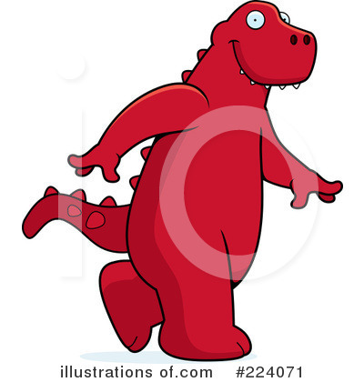 Royalty-Free (RF) Dinosaur Clipart Illustration by Cory Thoman - Stock Sample #224071