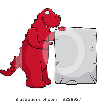 Royalty-Free (RF) Dinosaur Clipart Illustration by Cory Thoman - Stock Sample #228927