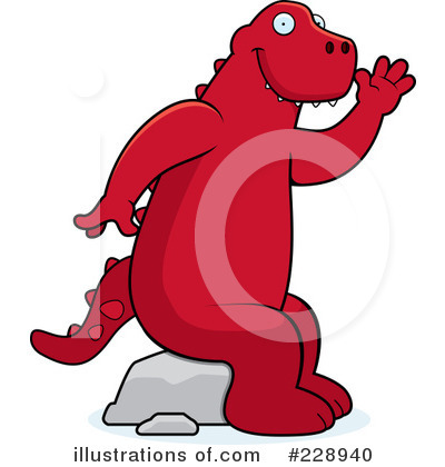 Royalty-Free (RF) Dinosaur Clipart Illustration by Cory Thoman - Stock Sample #228940