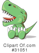 Dinosaur Clipart #31051 by PlatyPlus Art