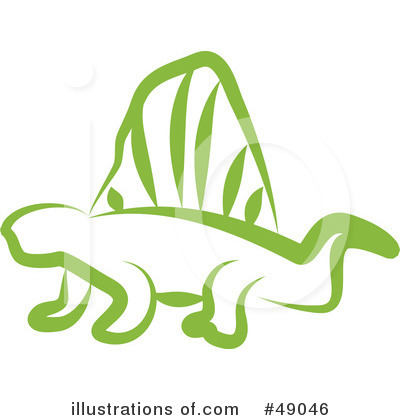 Royalty-Free (RF) Dinosaur Clipart Illustration by Prawny - Stock Sample #49046