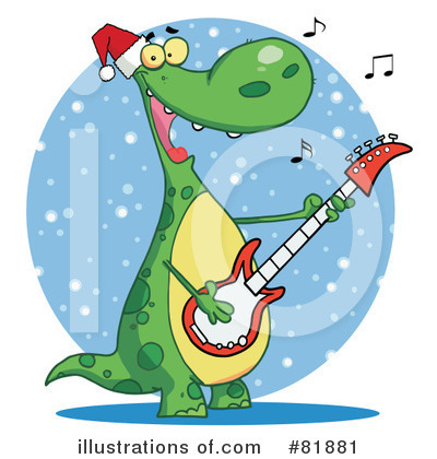 Royalty-Free (RF) Dinosaur Clipart Illustration by Hit Toon - Stock Sample #81881