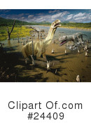 Dinosaurs Clipart #24409 by Eugene