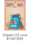 Diploma Clipart #1461594 by visekart
