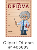 Diploma Clipart #1466889 by visekart