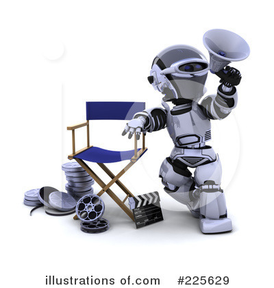 Royalty-Free (RF) Director Clipart Illustration by KJ Pargeter - Stock Sample #225629