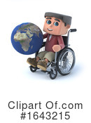 Disabled Clipart #1643215 by Steve Young