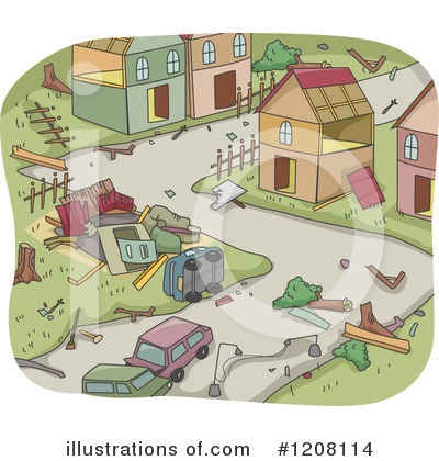 Royalty-Free (RF) Disaster Clipart Illustration by BNP Design Studio - Stock Sample #1208114