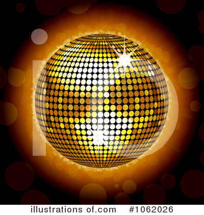 Royalty-Free (RF) Disco Ball Clipart Illustration by elaineitalia - Stock Sample #1062026