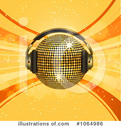 Royalty-Free (RF) Disco Ball Clipart Illustration by elaineitalia - Stock Sample #1064986