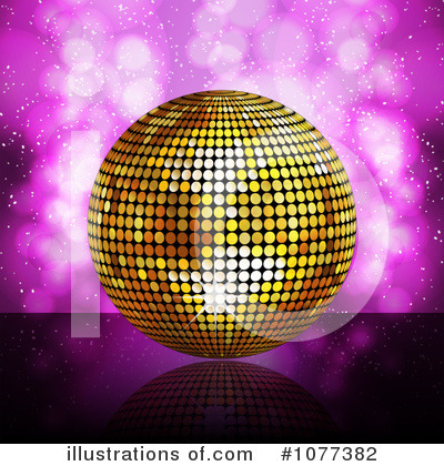 Royalty-Free (RF) Disco Ball Clipart Illustration by elaineitalia - Stock Sample #1077382