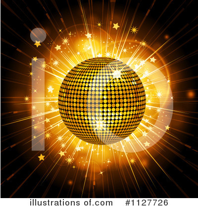 Royalty-Free (RF) Disco Ball Clipart Illustration by elaineitalia - Stock Sample #1127726