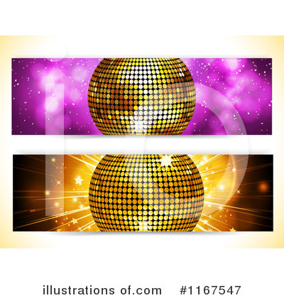 Royalty-Free (RF) Disco Ball Clipart Illustration by elaineitalia - Stock Sample #1167547