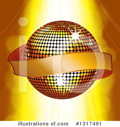 Royalty-Free (RF) Disco Ball Clipart Illustration by elaineitalia - Stock Sample #1317491