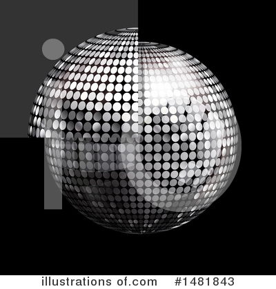 Royalty-Free (RF) Disco Ball Clipart Illustration by elaineitalia - Stock Sample #1481843