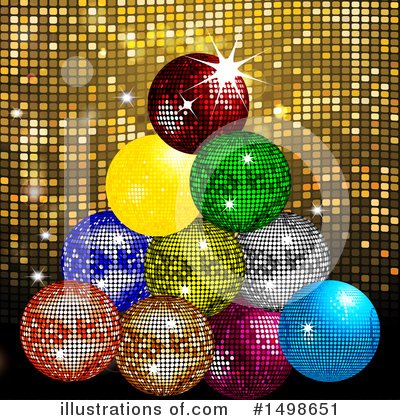 Royalty-Free (RF) Disco Ball Clipart Illustration by elaineitalia - Stock Sample #1498651
