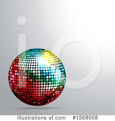 Royalty-Free (RF) Disco Ball Clipart Illustration by elaineitalia - Stock Sample #1568008