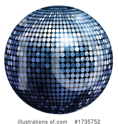 Royalty-Free (RF) Disco Ball Clipart Illustration by elaineitalia - Stock Sample #1735752