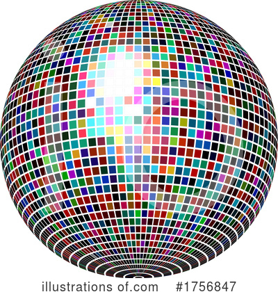 Royalty-Free (RF) Disco Ball Clipart Illustration by KJ Pargeter - Stock Sample #1756847
