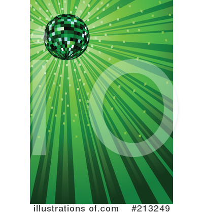Royalty-Free (RF) Disco Ball Clipart Illustration by dero - Stock Sample #213249