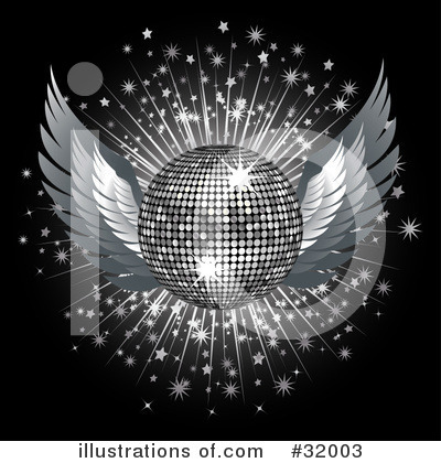 Royalty-Free (RF) Disco Ball Clipart Illustration by elaineitalia - Stock Sample #32003