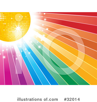 Royalty-Free (RF) Disco Ball Clipart Illustration by elaineitalia - Stock Sample #32014
