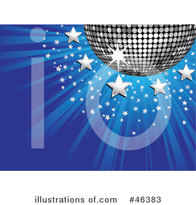 Royalty-Free (RF) Disco Ball Clipart Illustration by elaineitalia - Stock Sample #46383