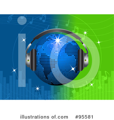Royalty-Free (RF) Disco Ball Clipart Illustration by elaineitalia - Stock Sample #95581