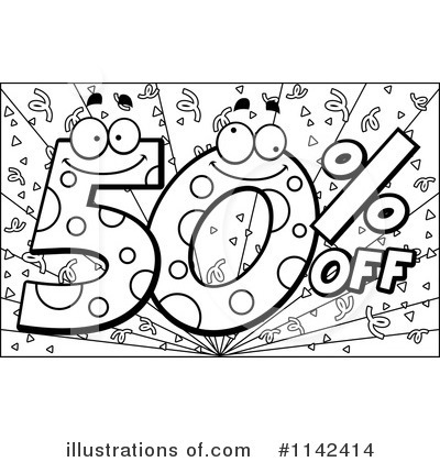 Royalty-Free (RF) Discount Clipart Illustration by Cory Thoman - Stock Sample #1142414
